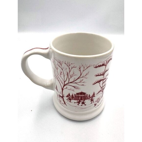 NWT Juliska Winter Frolic Dinnerware Set - Mug, Bowl, 2 Plates - Picture 5 of 15